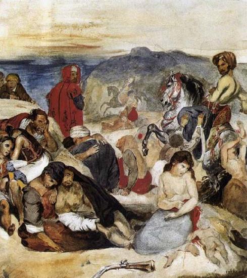 Eugene Delacroix The Massacre of Chios